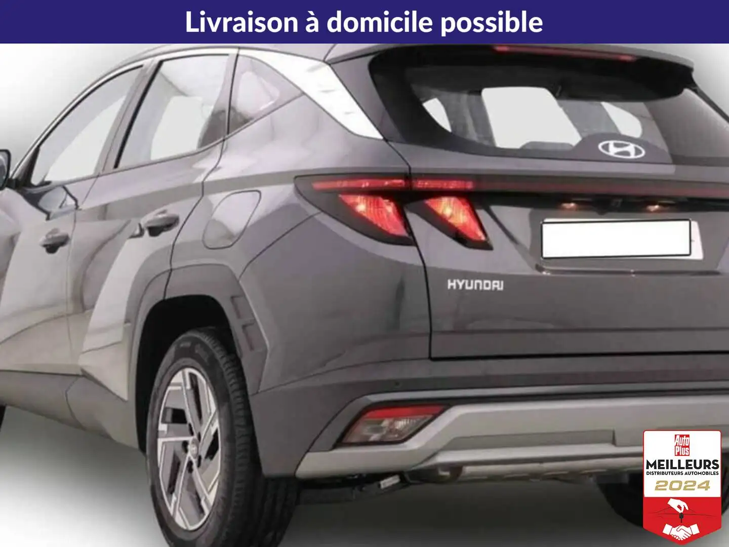 Hyundai TUCSON 1.6 T-GDi 160 Techno Plus Gris - 1