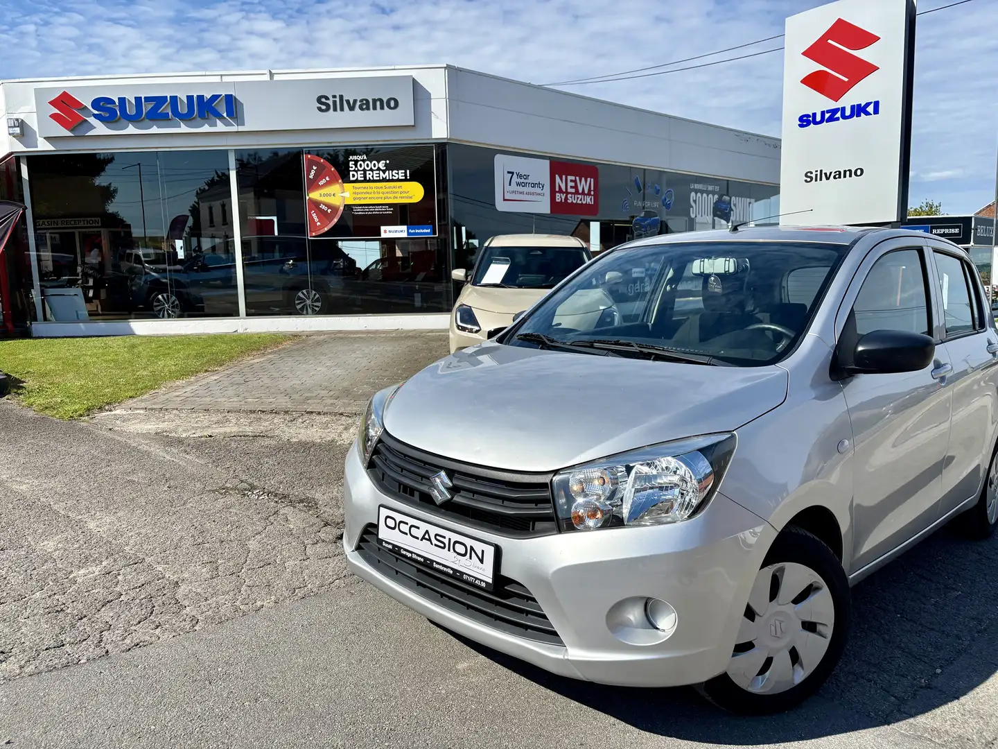 Suzuki Celerio Celerio 1.0i GL Airco + ECRAN - CAMERA srebrna - 1