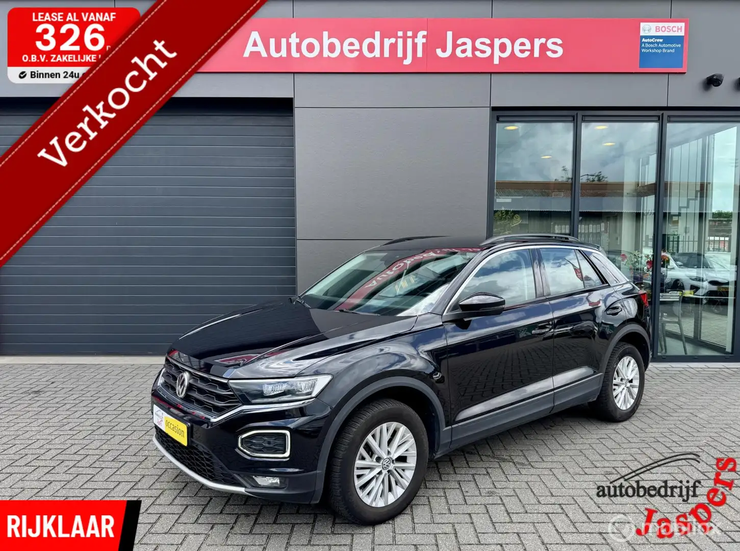 Volkswagen T-Roc 1.5 TSI Style Zwart - 1