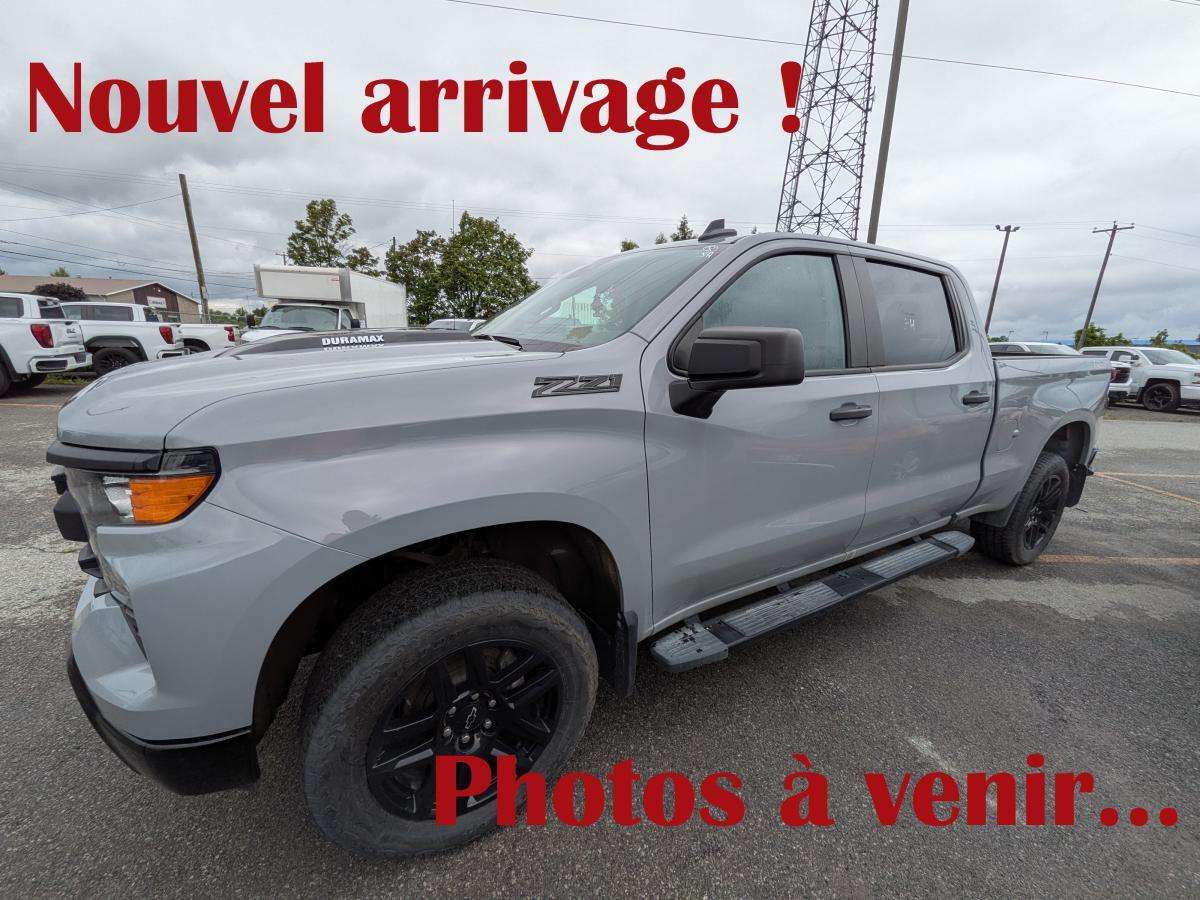 2024 Chevrolet Silverado 1500 Custom Trail Boss cabine multiplace 4RM 157 po