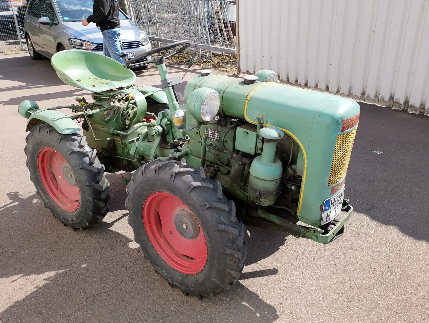 Oldtimer Holder A 10 Traktor Grün - 2