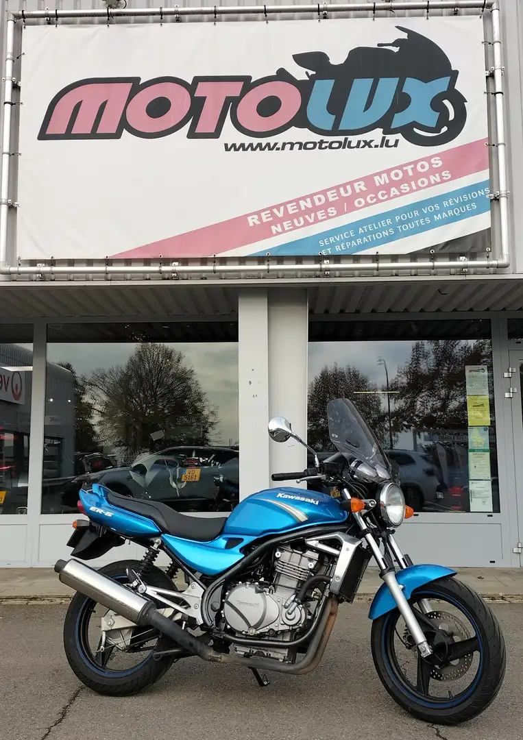 Kawasaki ER - 5 Bleu - 2