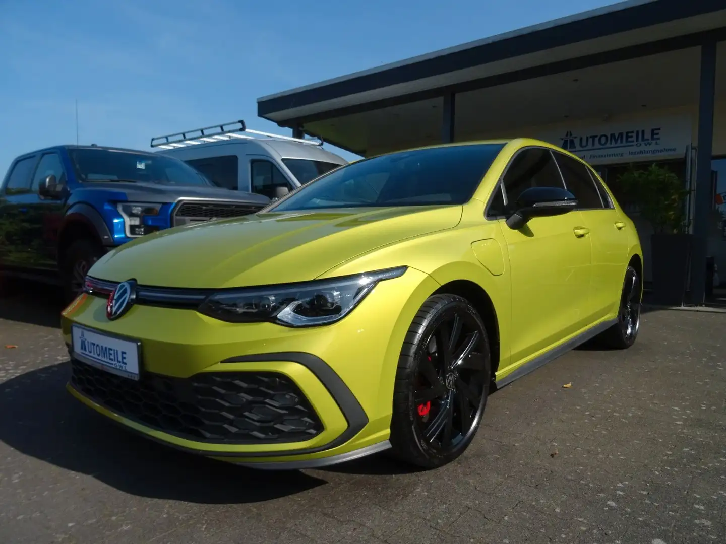 Volkswagen Golf VIII GTE eHybrid 2.HAND MATRIX NAVI PDS SHZ Geel - 1