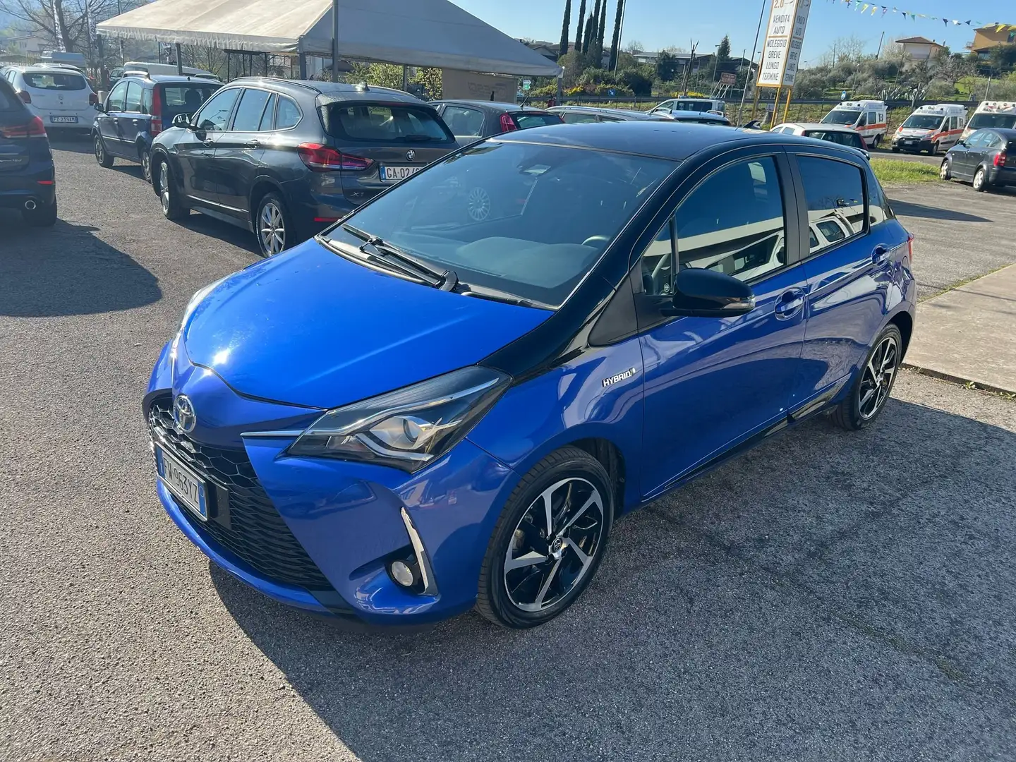 Toyota Yaris Yaris 5p 1.5h Trend Blue Edition my18 Blu/Azzurro - 2