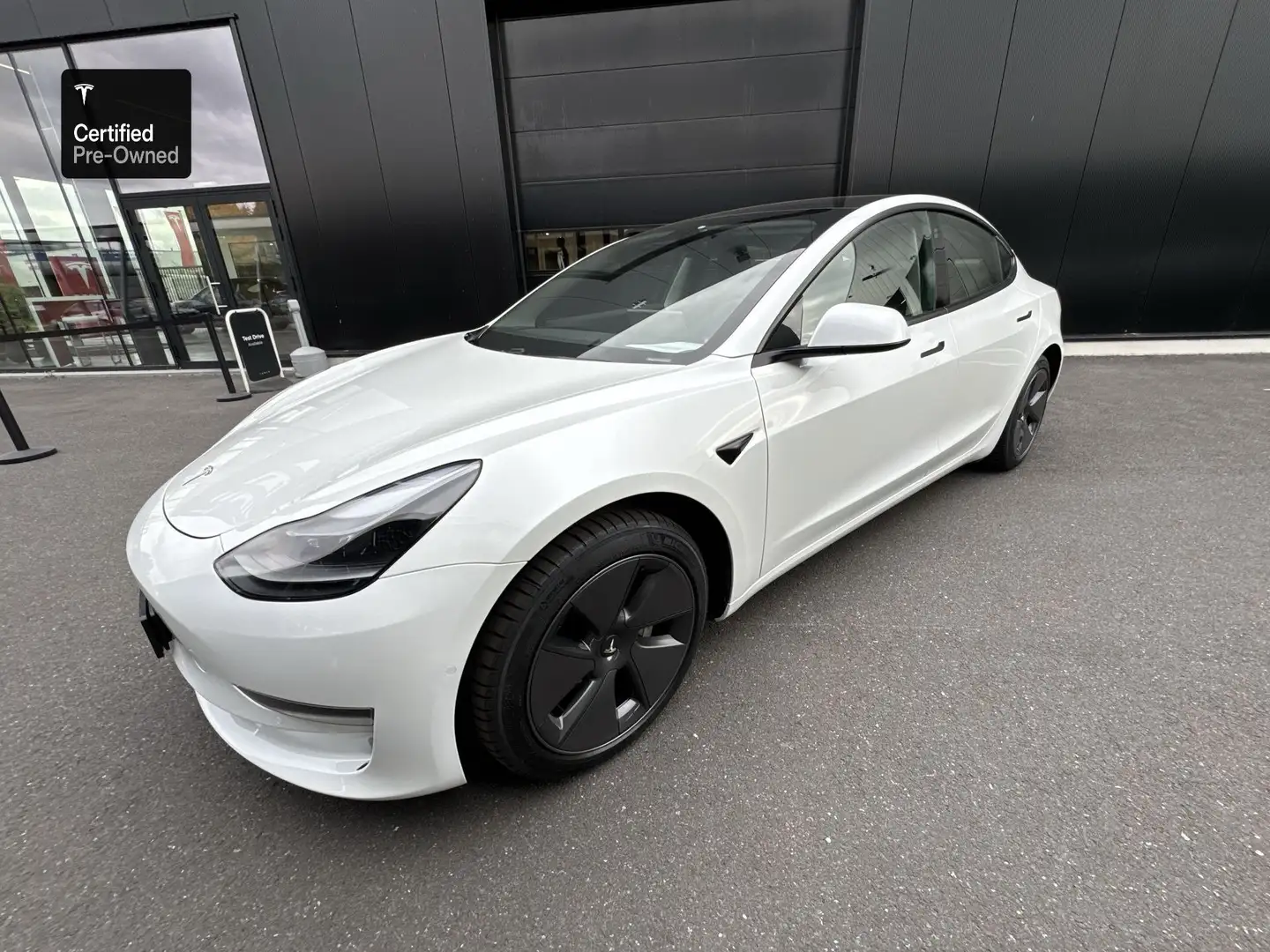 Tesla Model 3 Long Range/Certified Pre ownd Blanc - 1