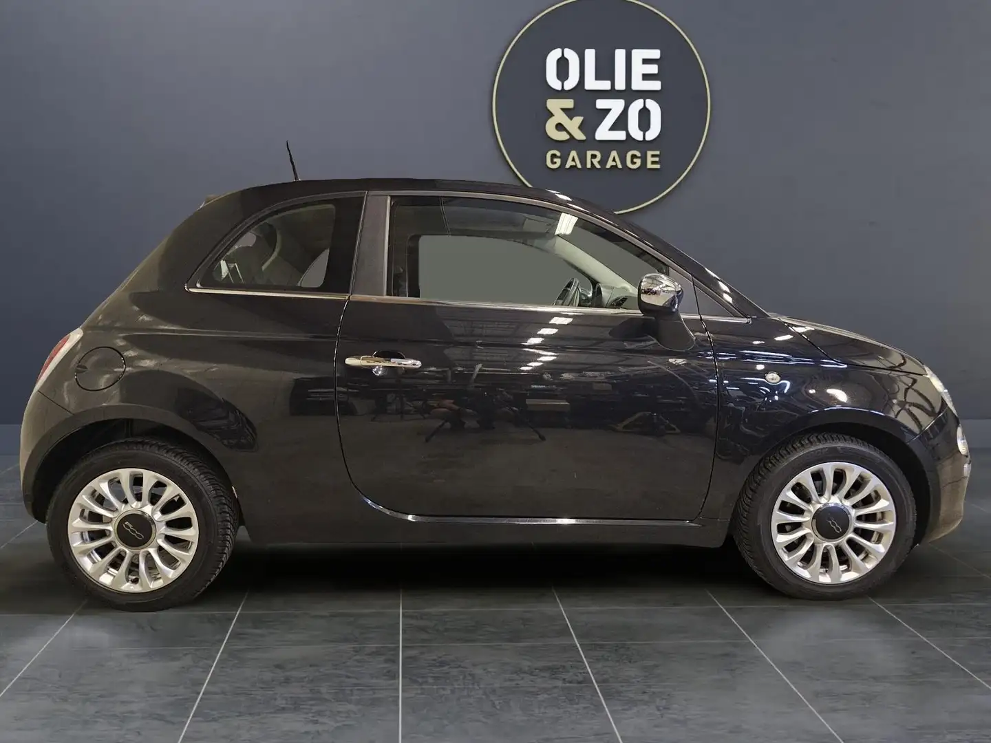 Fiat 500 0.9 TwinAir Turbo Easy Zwart - 2