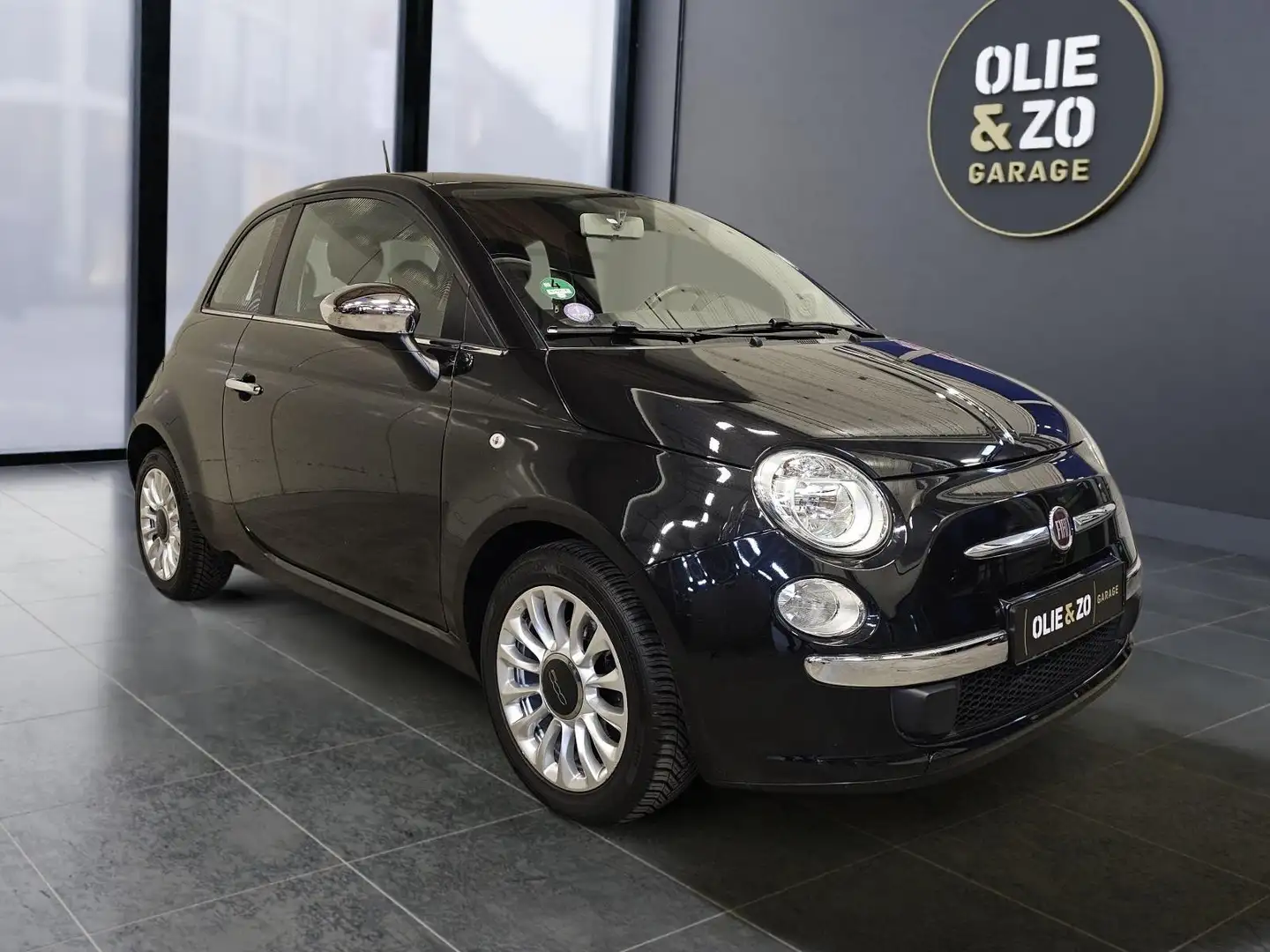 Fiat 500 0.9 TwinAir Turbo Easy Zwart - 1