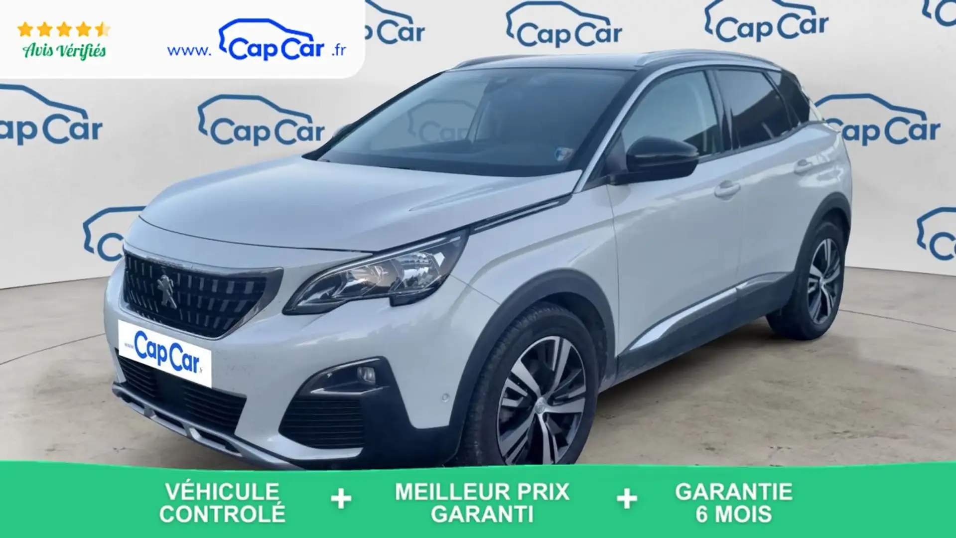 Peugeot 3008 1.2 Puretech 130 Allure - Entretien constructeur Blanc - 1