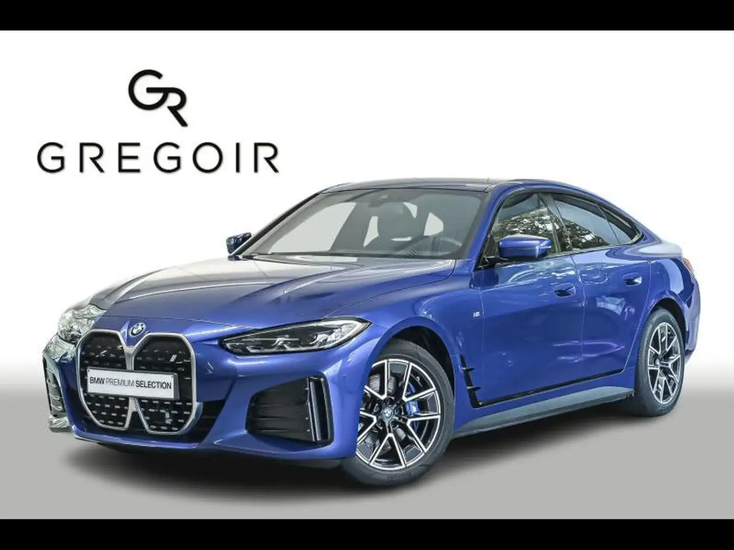 BMW i4 eDrive40|Msport|Dass|Hifi|Hud Blauw - 1