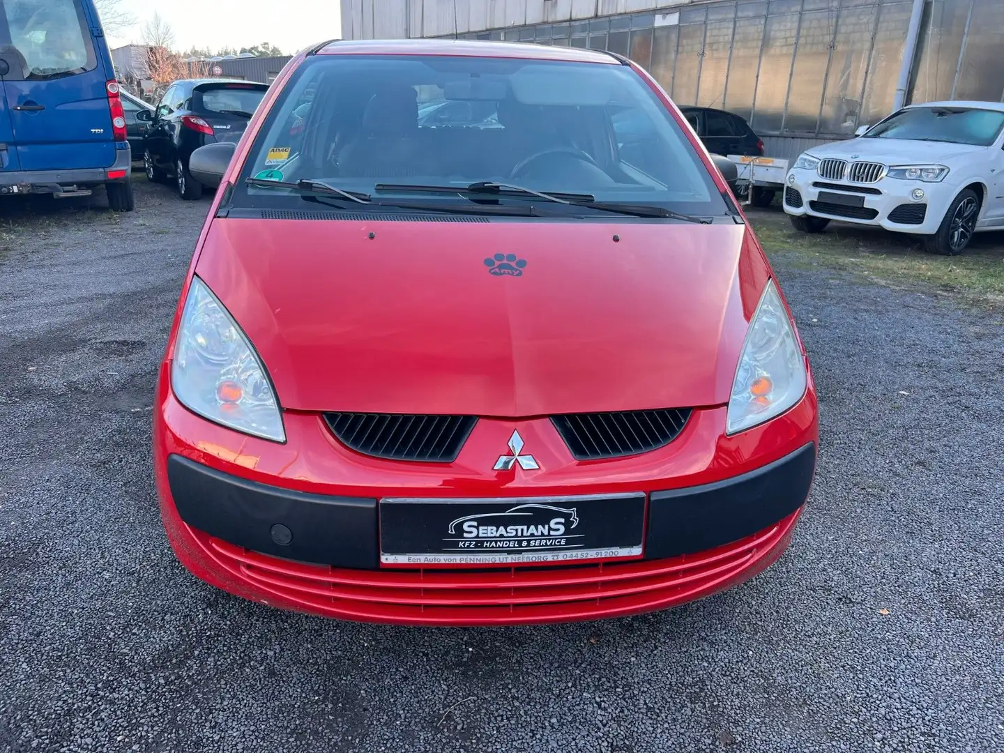Mitsubishi Colt 1.1 Inform Tüv sowie Inspektion neu Rot - 2
