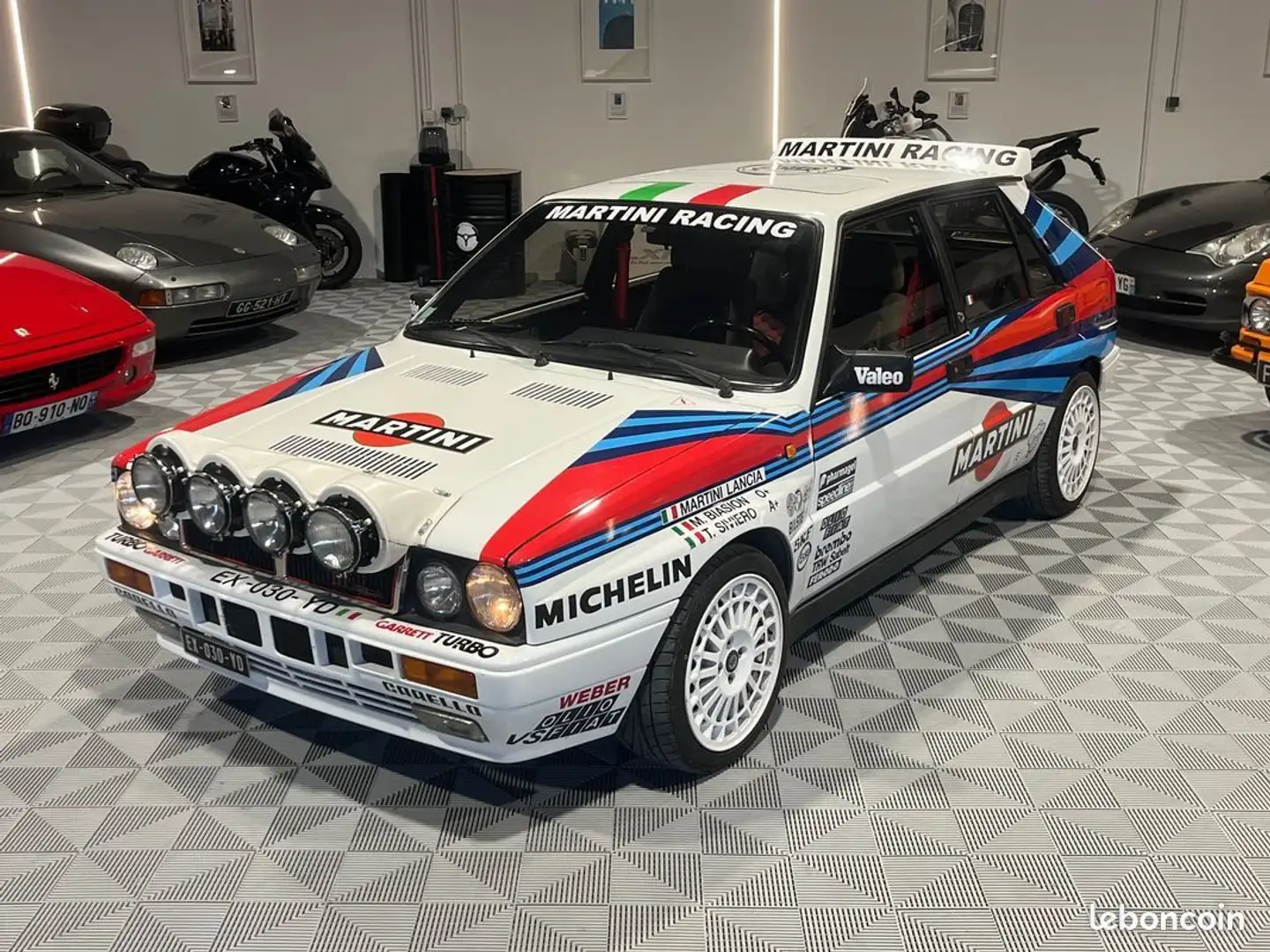 Lancia Delta integrale hf martini Bílá - 2