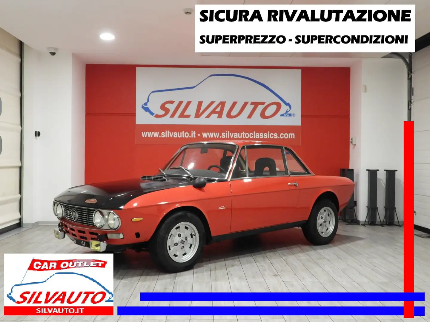 Lancia Fulvia COUPE 1.3 S MONTECARLO TIPO 818.630 (1973) Rouge - 1