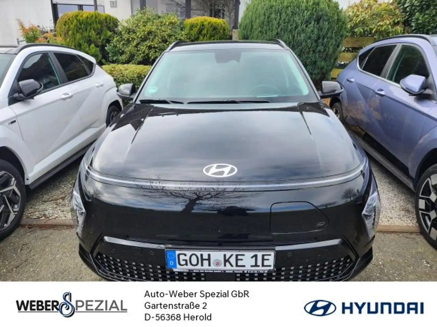 Hyundai KONA Elektro (SX2) 65,4kWh PRIME-Paket, Sitz-Komfo Schwarz - 1