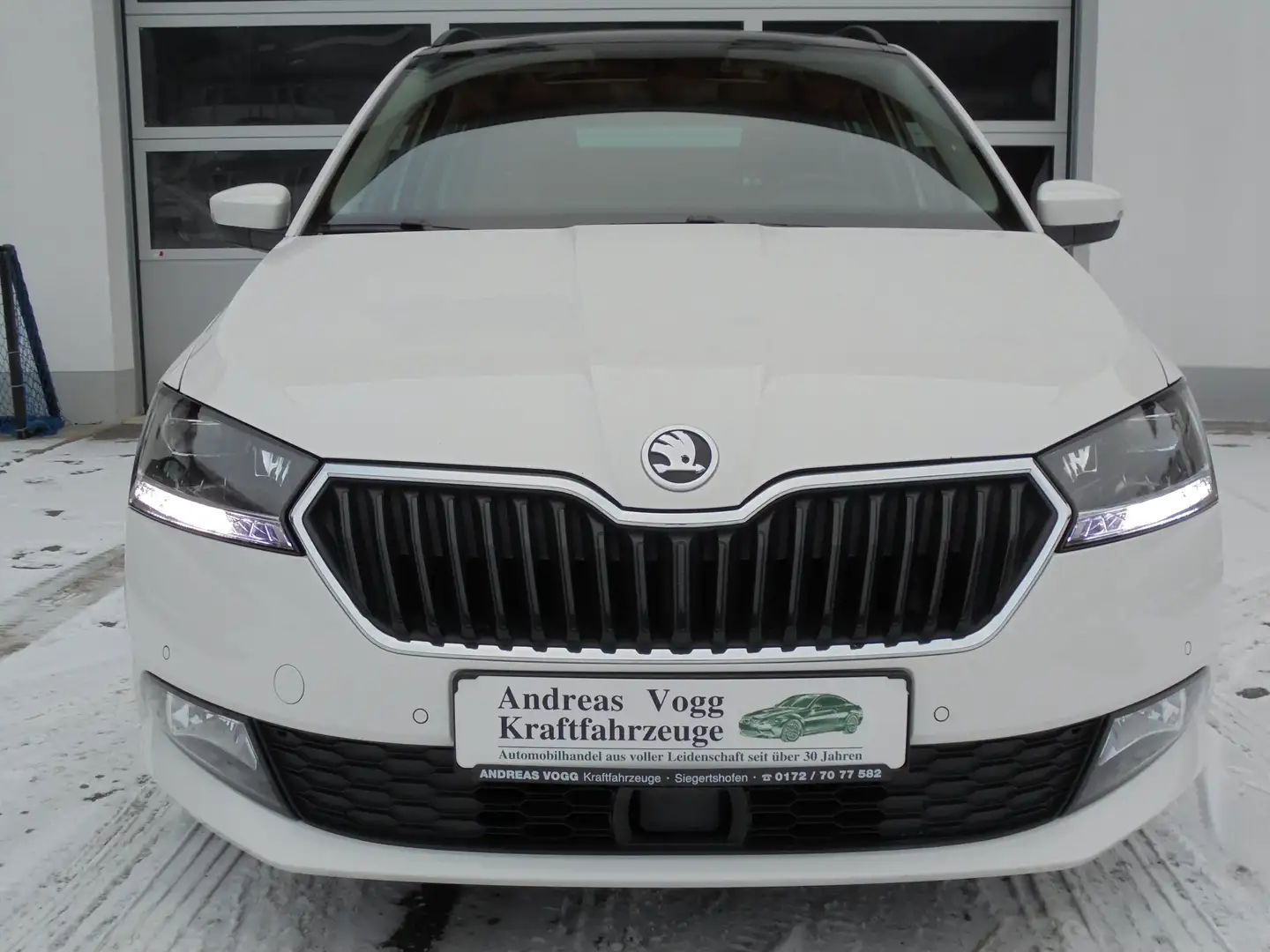 Skoda Fabia Combi 1,0 TSI Clever Best of*Navi*LED*ACC*Sitzhei. Weiß - 2