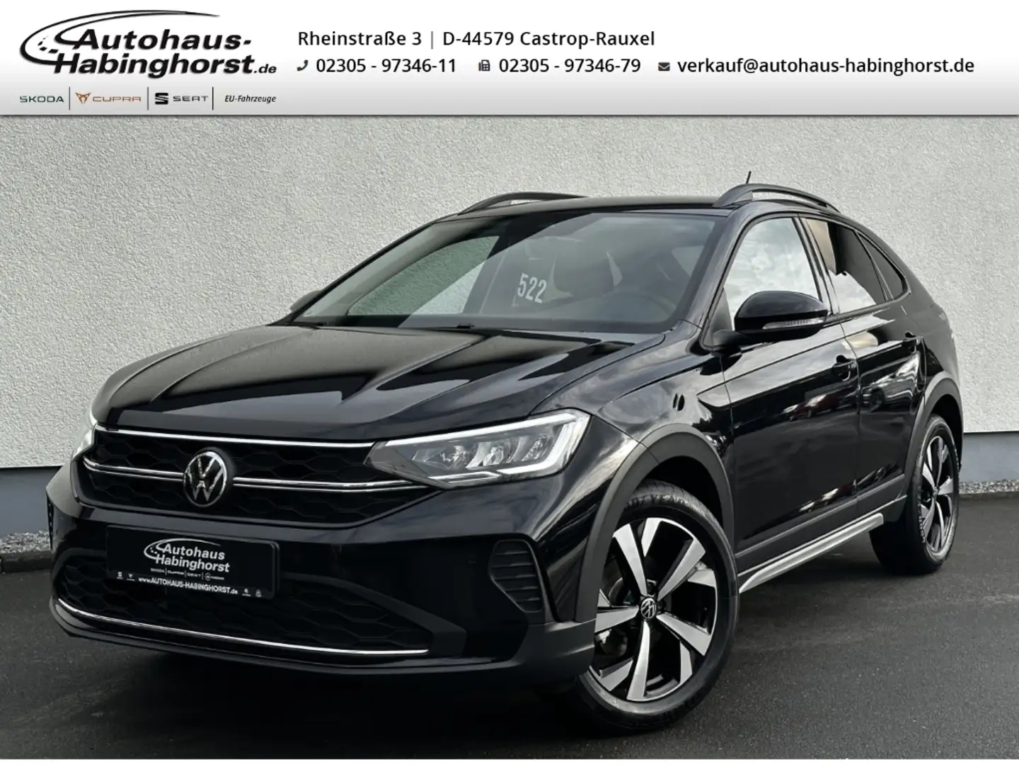 Volkswagen Taigo 1.0 TSI DSG Life LED Shz ACC PDC CarPlay Alu Noir - 1