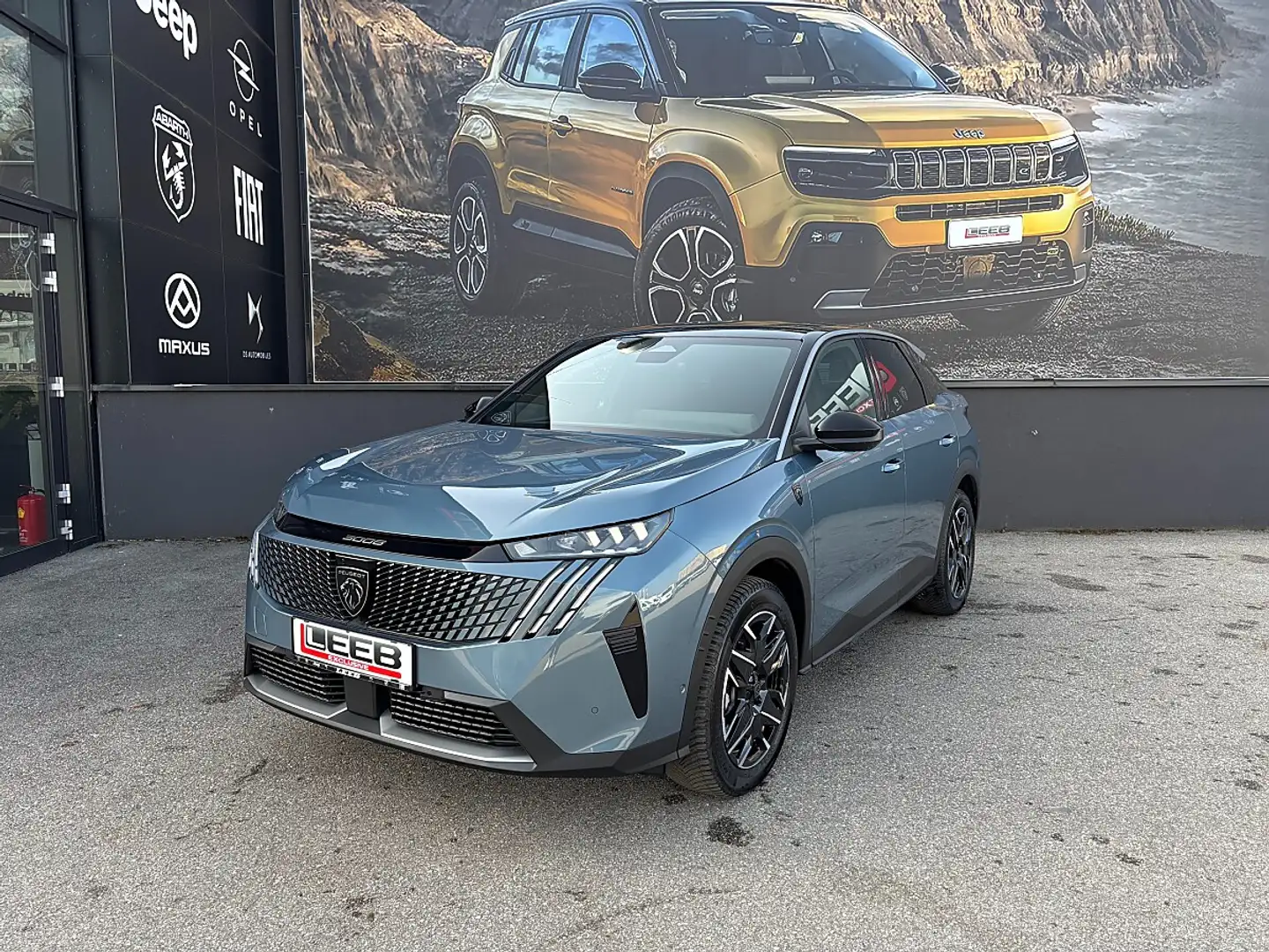 Peugeot 3008 Hybrid 145 e-DCS6 inkl. Panoramic Navigation Pa... Blau - 2