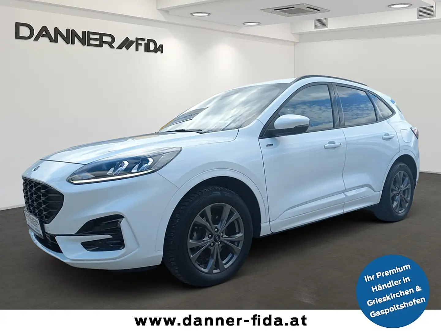 Ford Kuga 120PS Diesel 2,0 EcoBlue AWD ST-Line Aut.(SOFOR... Weiß - 1