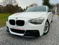BMW 114 i pack M EXPORT / MARCHAND !!!! Blanc - thumbnail 4