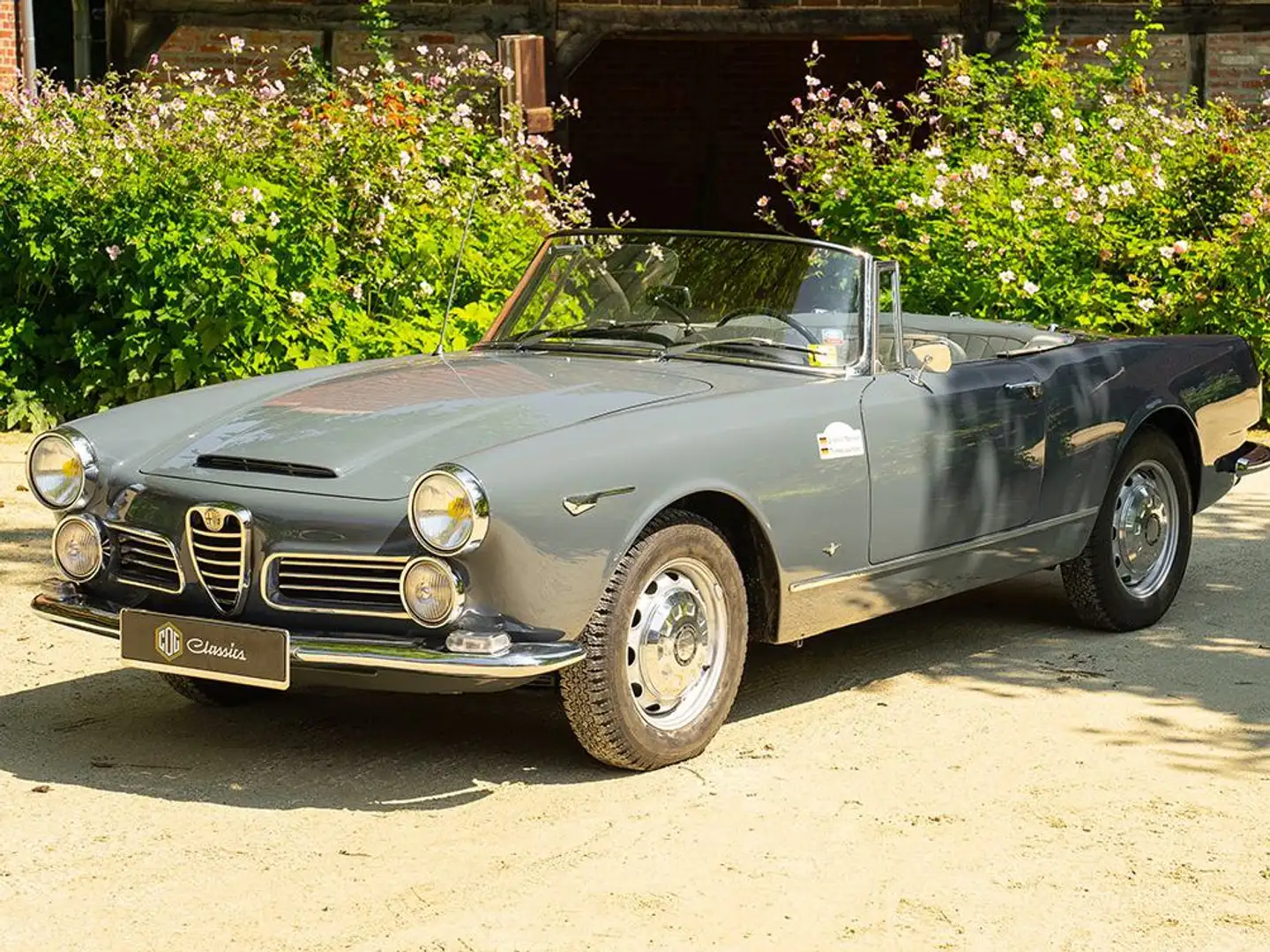 Alfa Romeo Spider 2600 Touring Grau - 2