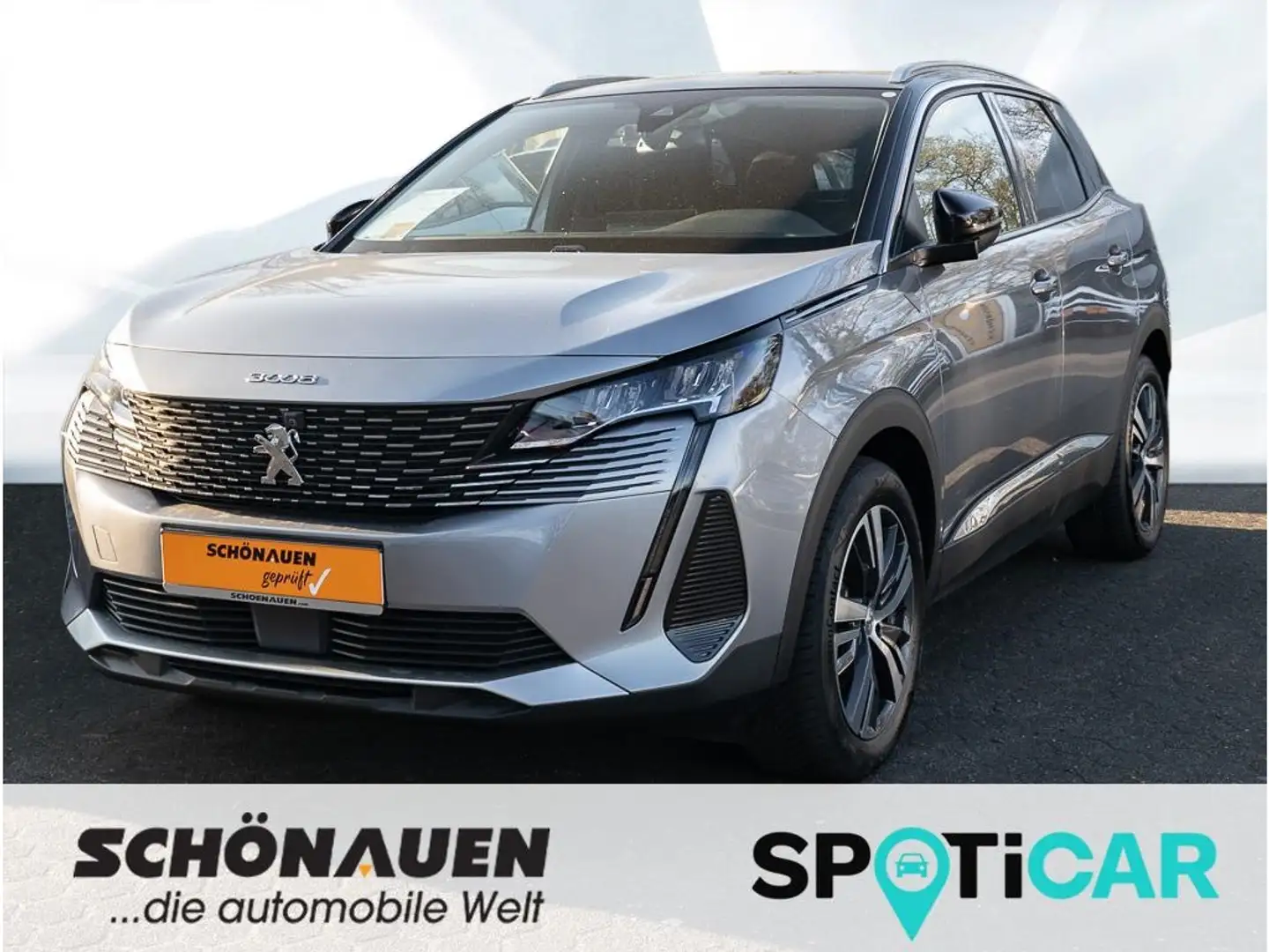 Peugeot 3008 ROADTRIP 1.2 PT130 EAT8 +SHZ+NAV+BT+RFK+AHK++ Grau - 1