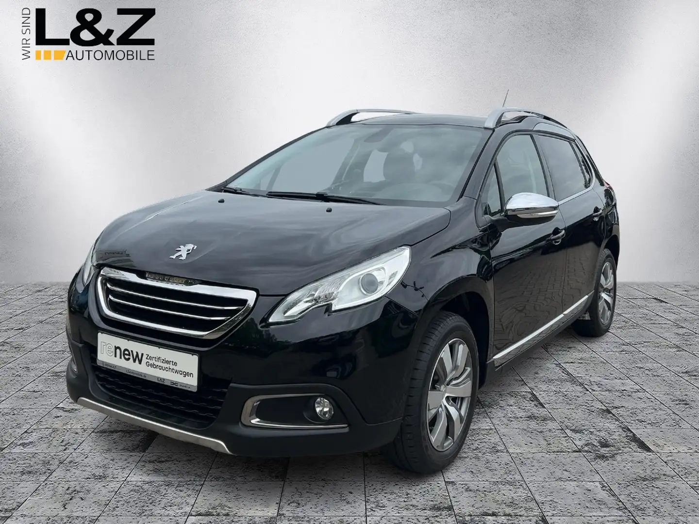 Peugeot 2008 1.2 PureTech 110 *1. Hand,Klimaautomatik* Schwarz - 1