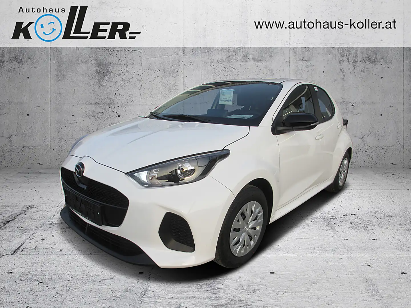 Mazda 2 Mazda2 Hybrid Prime Line Aut. Weiß - 1