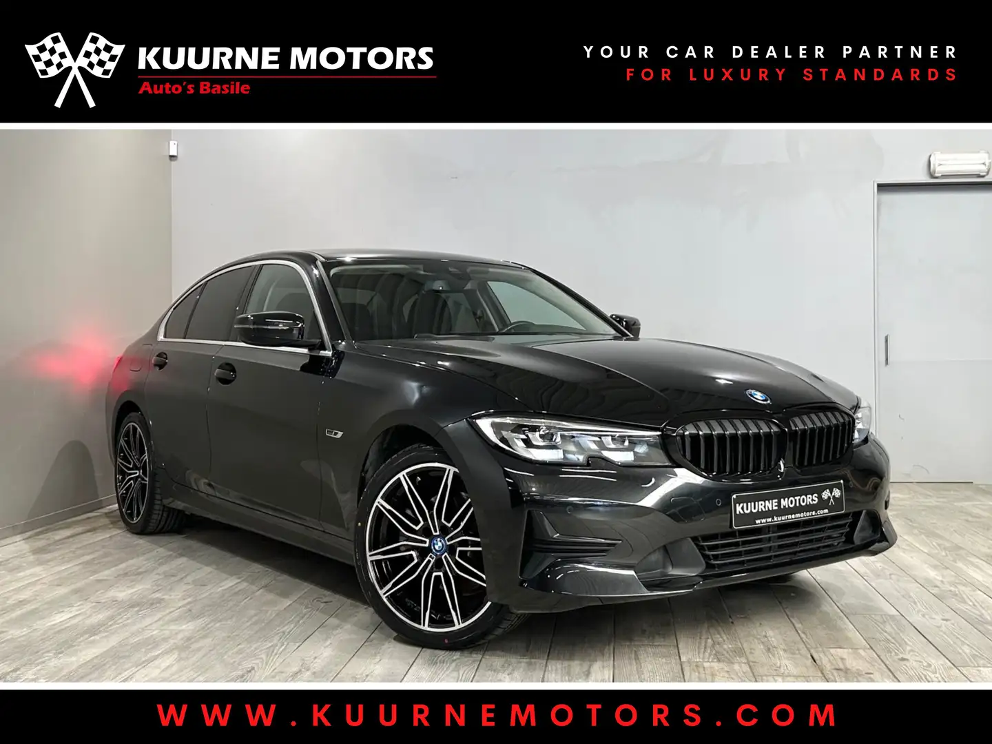 BMW 320 e Alu19"/Led/Gps/Cam/Cruise/Carplay *1j garantie* Noir - 1