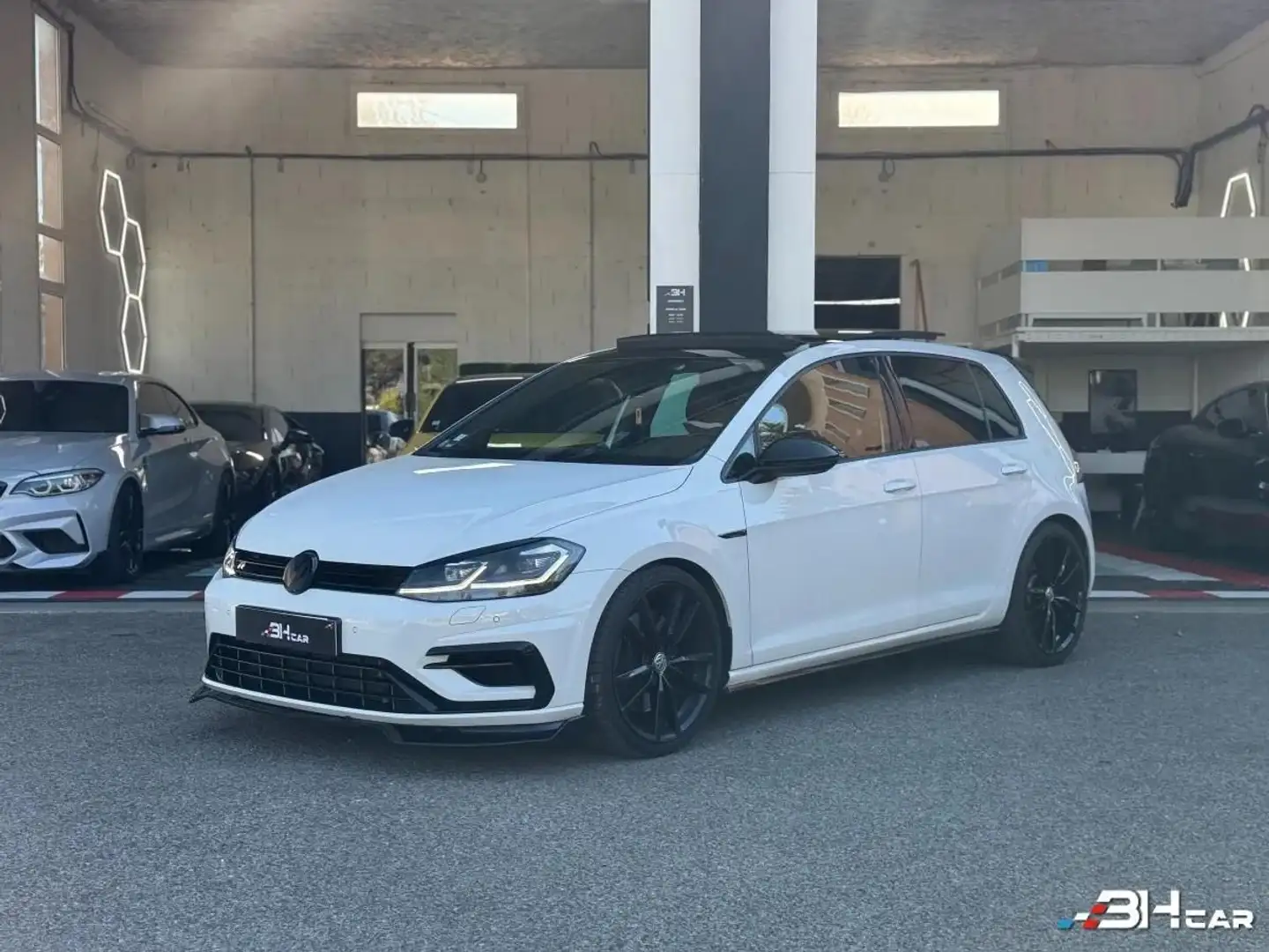 Volkswagen Golf R 2.0 TSI 400cv DSG / Milltek / Toit ouvrant / Cuir Nappa Weiß - 1