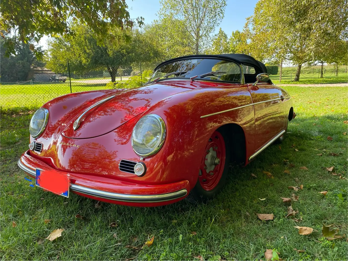 Porsche 356 Speedster Rosso - 1