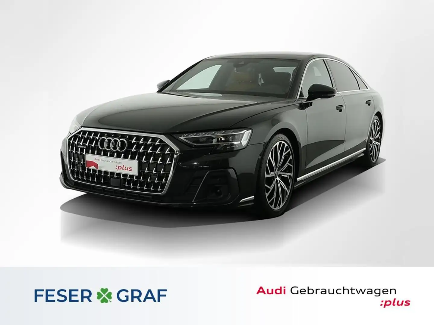 Audi A8 Lang 50 TDI Matrix/HuD/Allradlenkung/Standh/ Grau - 1