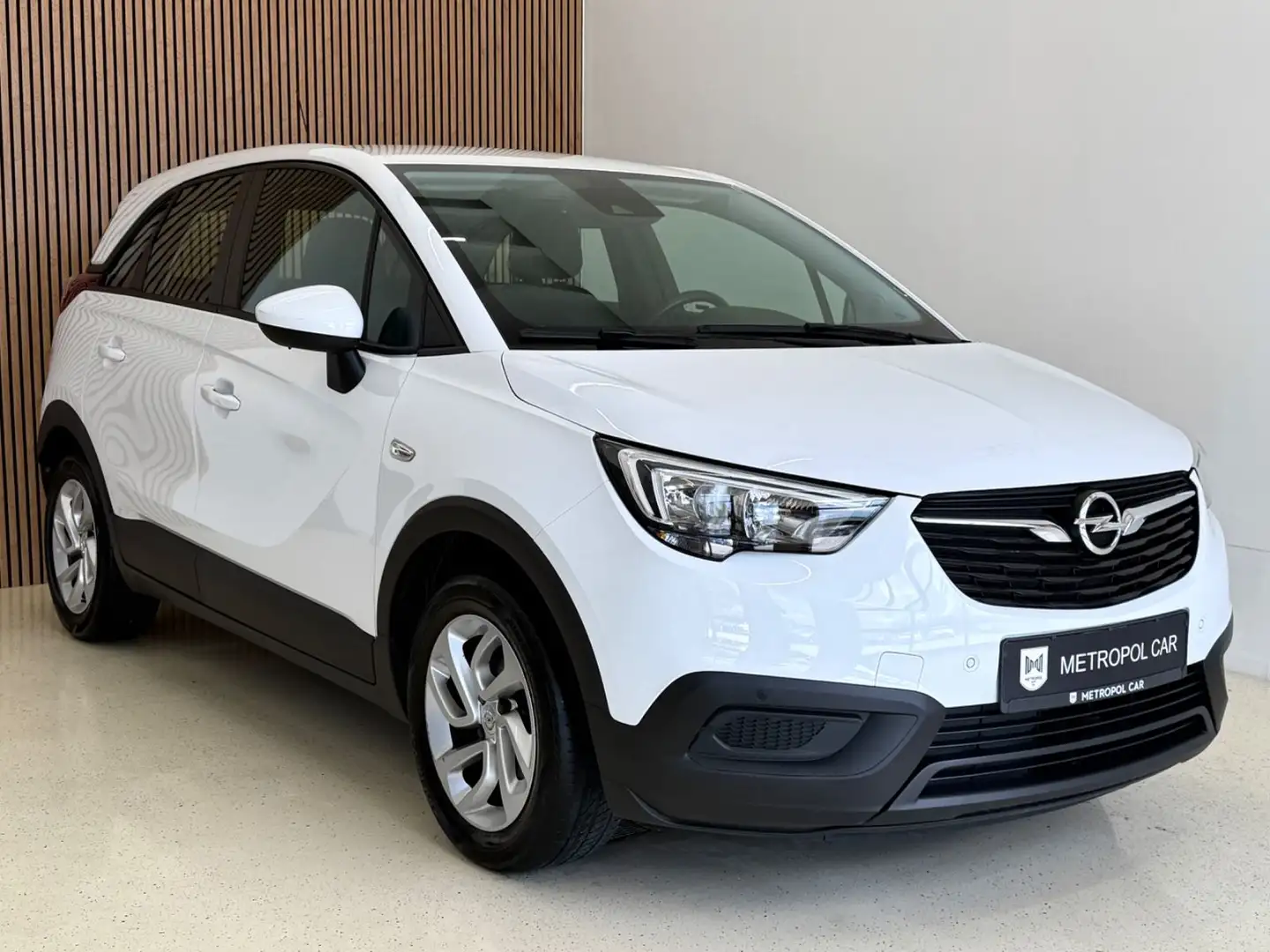 Opel Crossland X 1.2 NAVI/PDC/TEMP+GARANTIE+TÜV NEU Blanco - 1