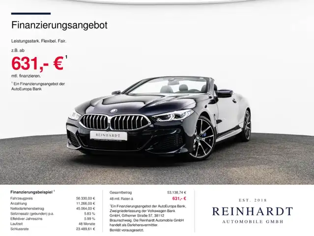 BMW 840 i CABRIOLET xDRIVE M SPORT LED-AD/SPORT-AGA