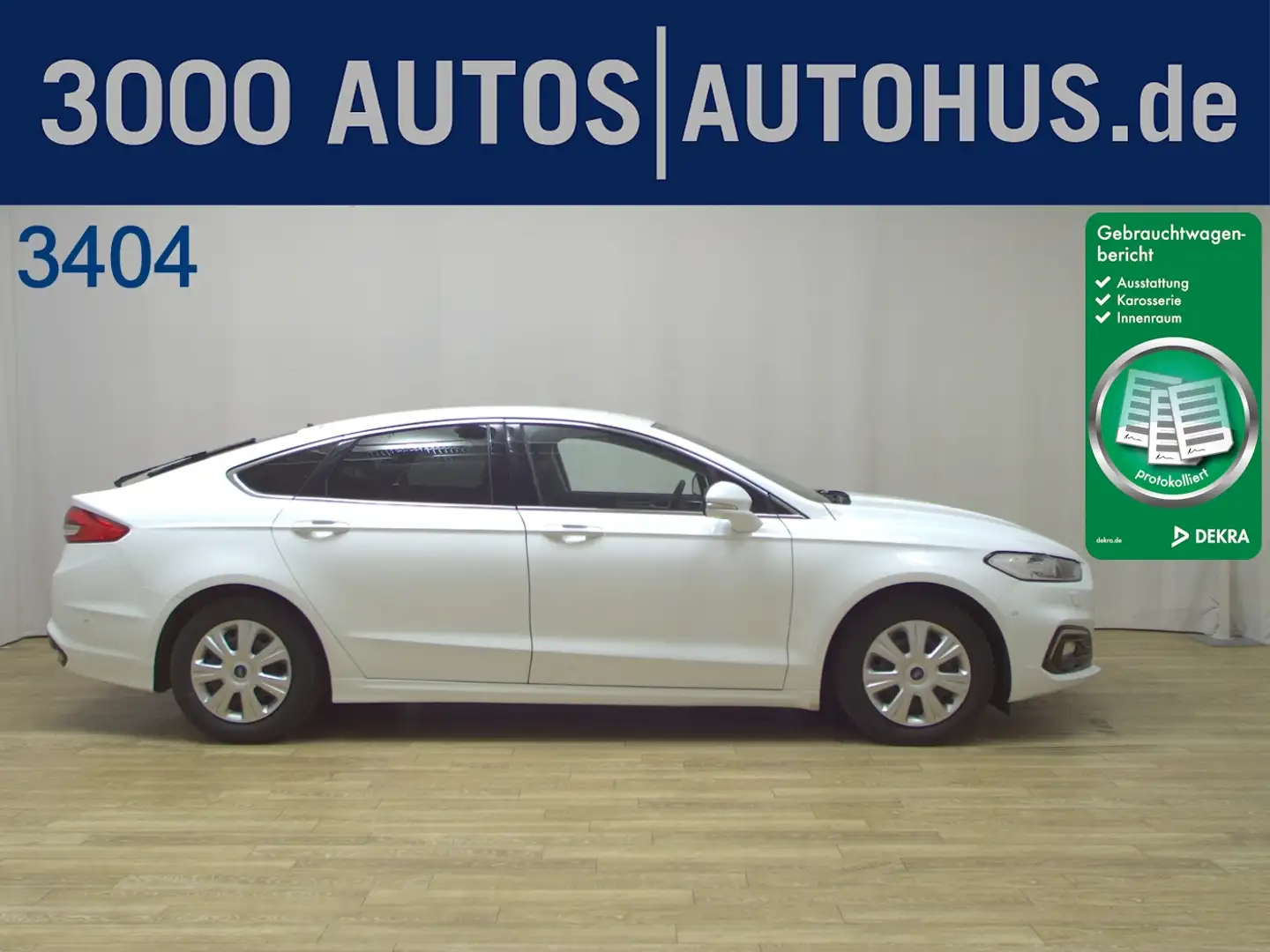 Ford Mondeo 2.0 TDCi Titanium Navi AHK RFK Weiß - 1