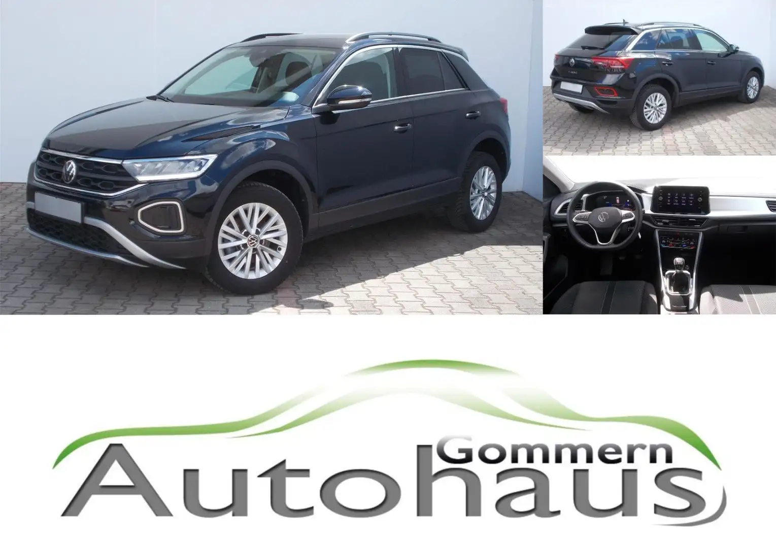 Volkswagen T-Roc Life mit vielen Extras !!! Schwarz - 1