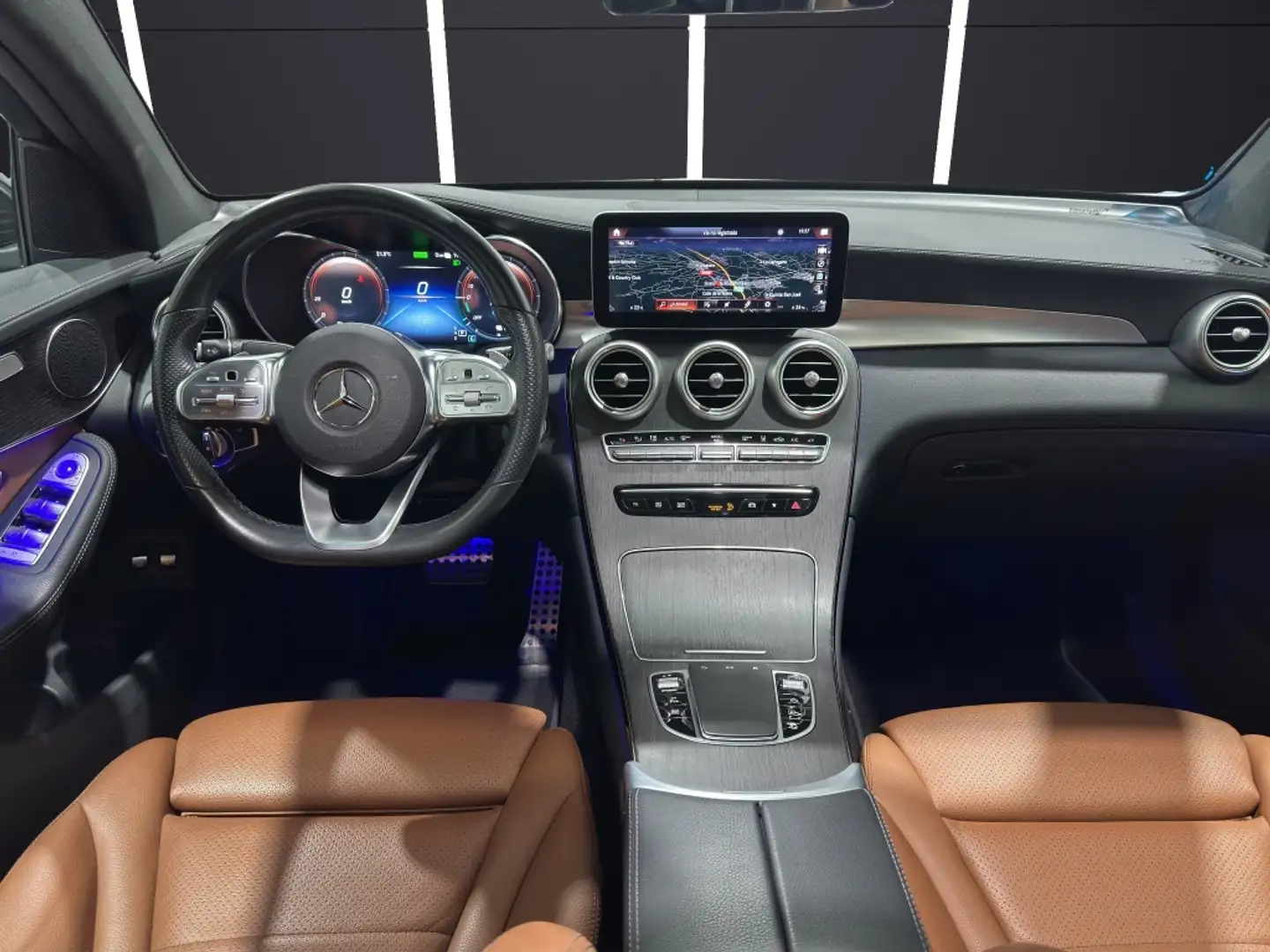 Mercedes-Benz GLC 220 Coupé 220d 4Matic 9G-Tronic Gris - 2