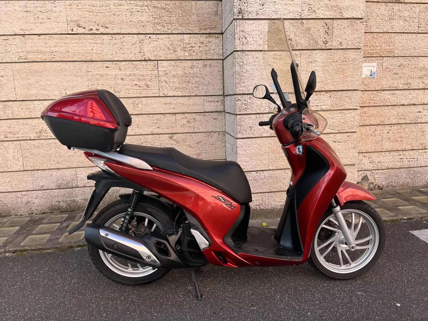 Honda SH 150i 2013 abs Rojo - 2