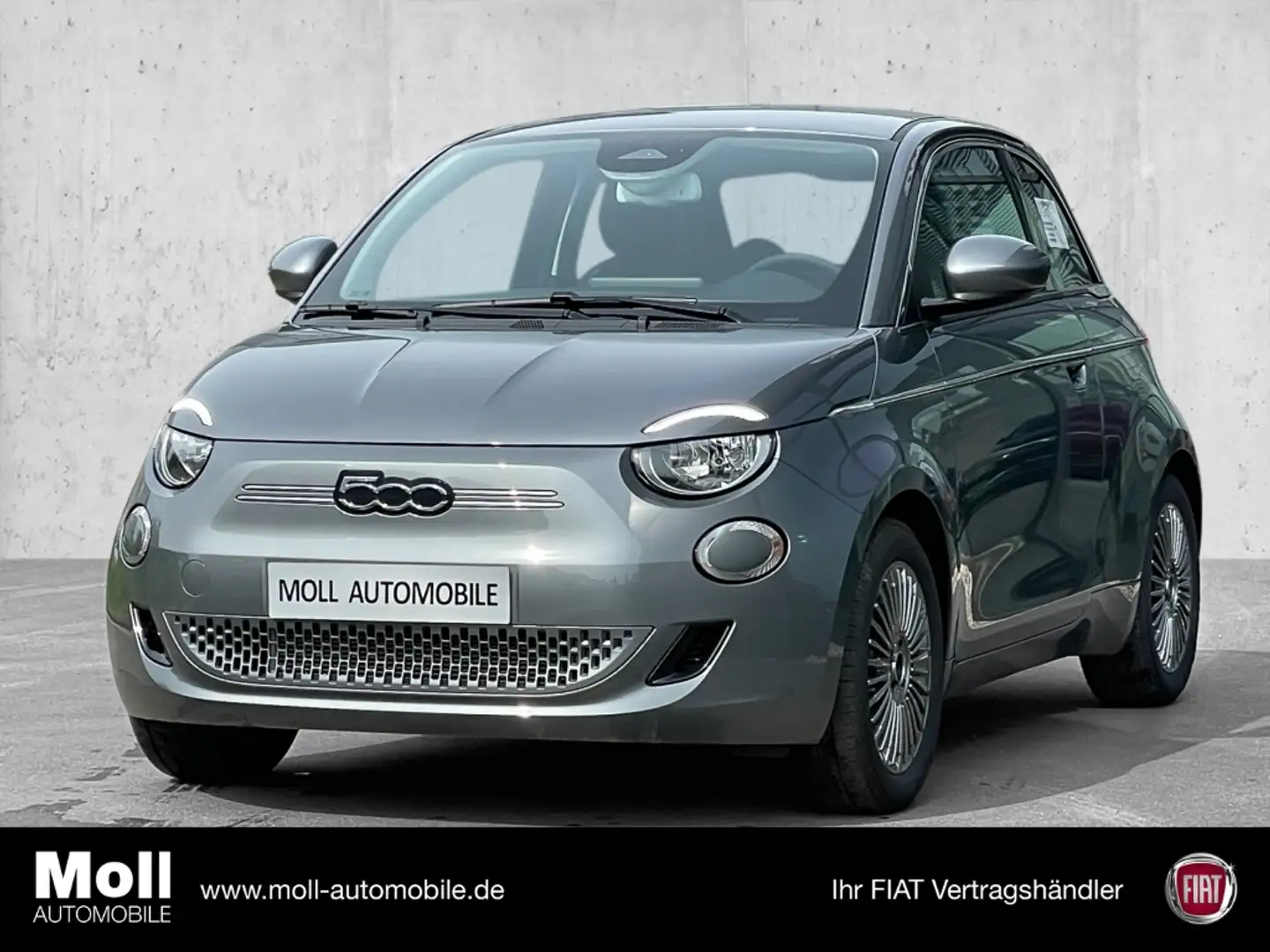 Fiat 500e Style Paket Alu Klimaaut. Apple CarPlay Android Au Grau - 1