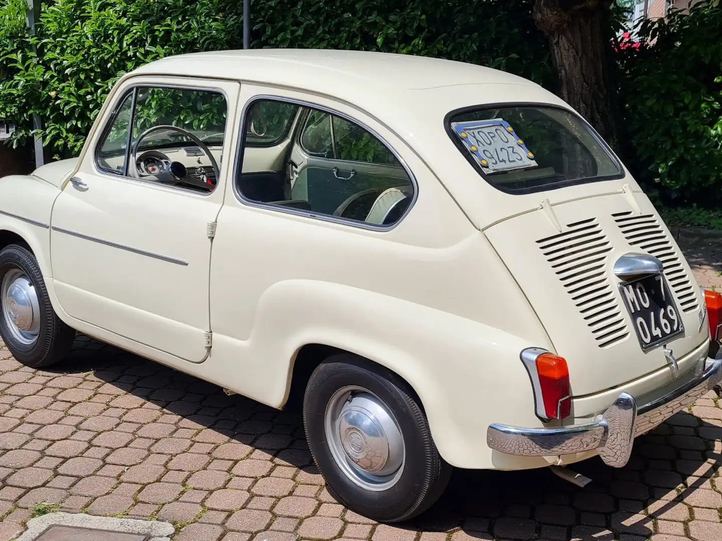 Fiat 600 1961 White - 2