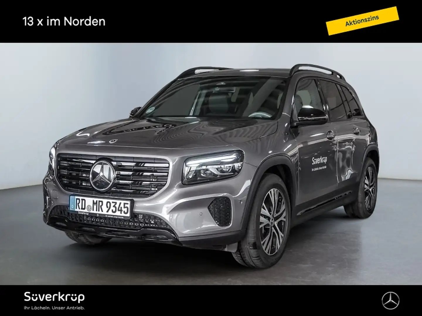 Mercedes-Benz GLB 200 d PROGRESSIVE NIGHT SPUR AHK DISTR PDC Grijs - 2