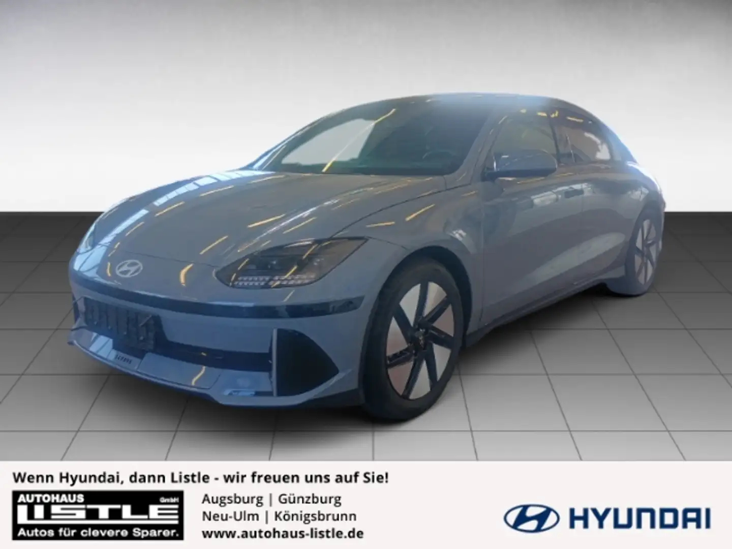 Hyundai IONIQ 6 77,4kWh Batt. TECHNIQ-Paket inkl. Sitz-Paket HUD N Albastru - 1