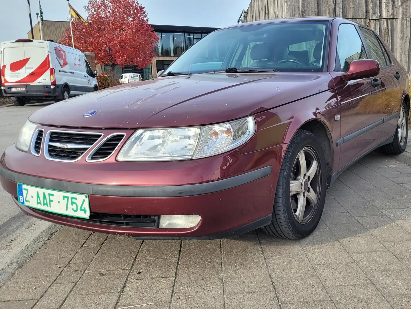 Saab 9-5 2.0i AUTOMAAT AL GEKEURD V.V. FULL OPTIONS 2004 Rood - 1