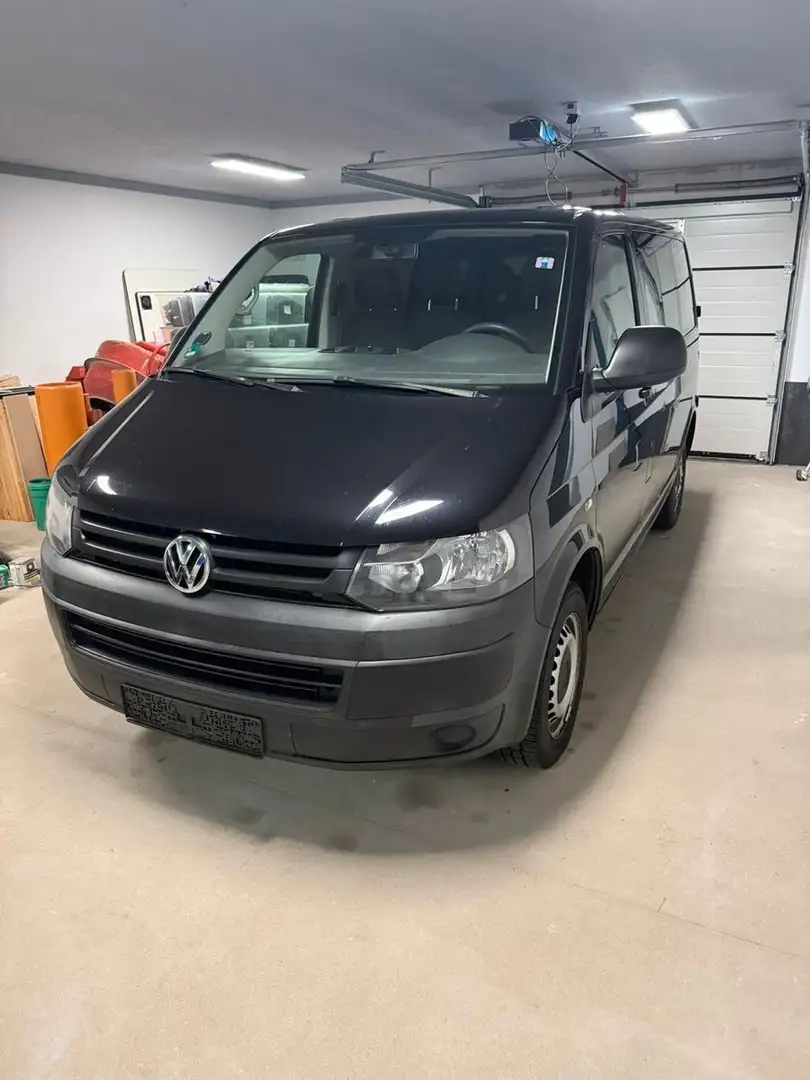 Volkswagen T5 Transporter T5.2 2.0TDI DSG/9Sitze/Scheckheft Schwarz - 2