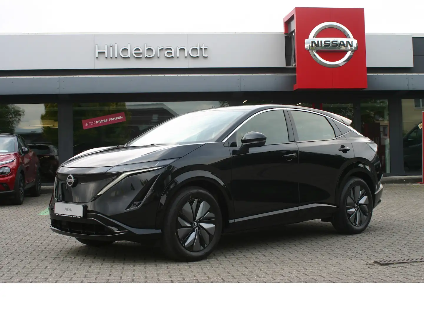 Nissan Ariya 63 kWh|Voll-LED|Kamera|Winterpaket|Navi Fekete - 2