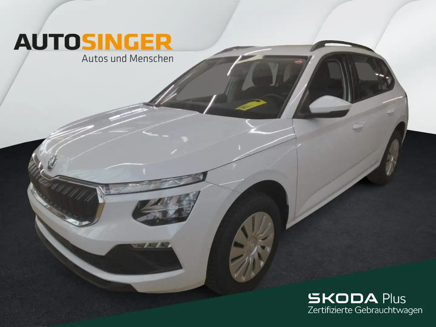 Skoda Kamiq Essence 1.0 TSI *LED*GRA*PDC*SHZ*TEL*DAB* Weiß - 1