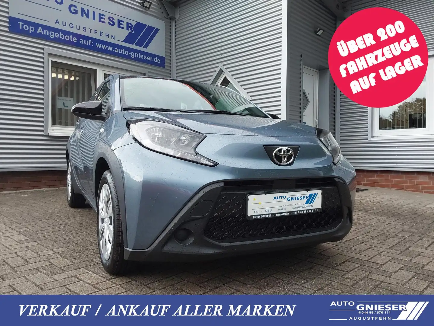 Toyota Aygo X Business Edition ACC/APP/KAM/SHZ 53 kW (72 PS),... Gris - 1