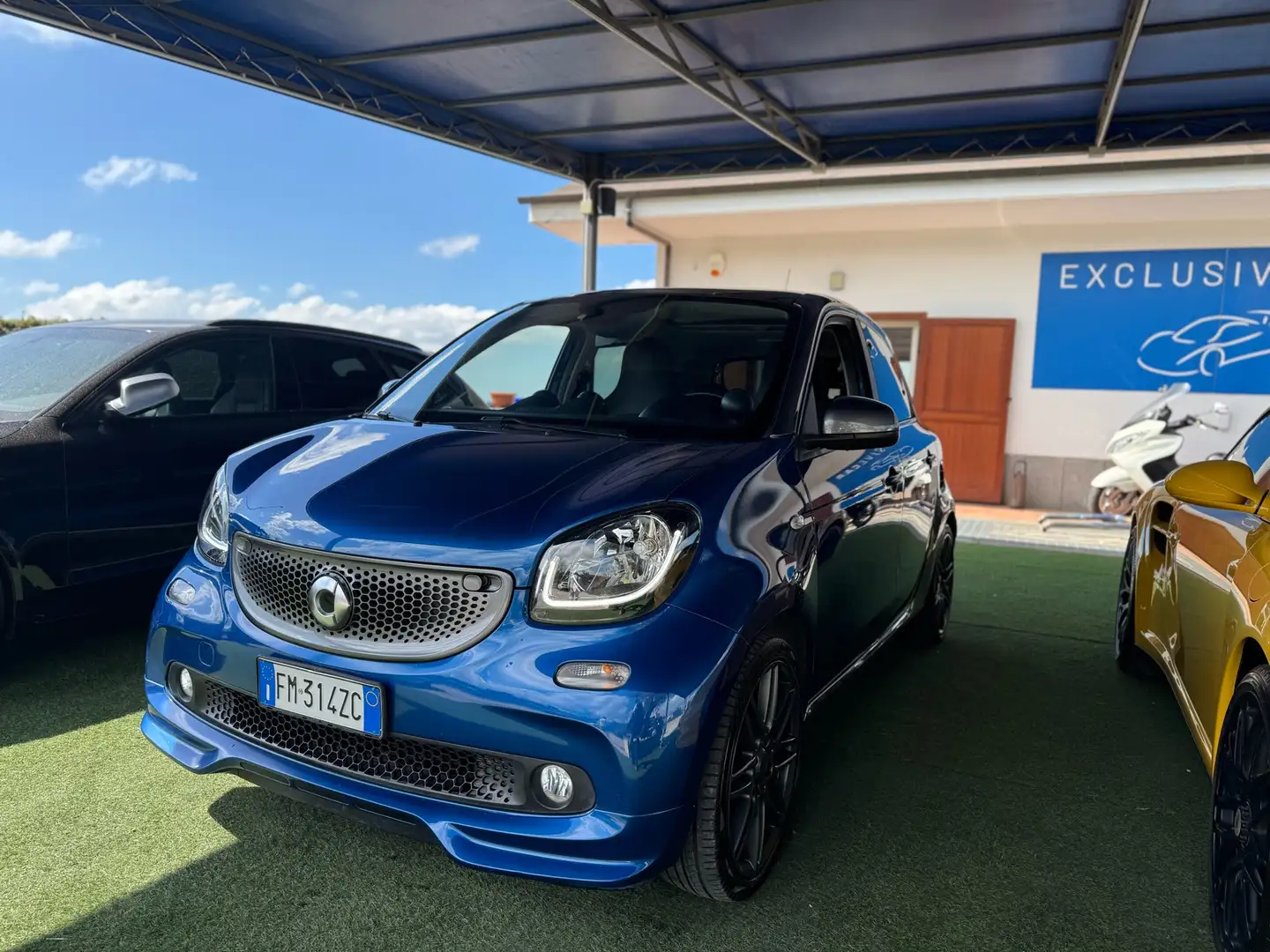 smart forFour Forfour 0.9 t PACK BRABUS 90cv twinamic Blu/Azzurro - 1