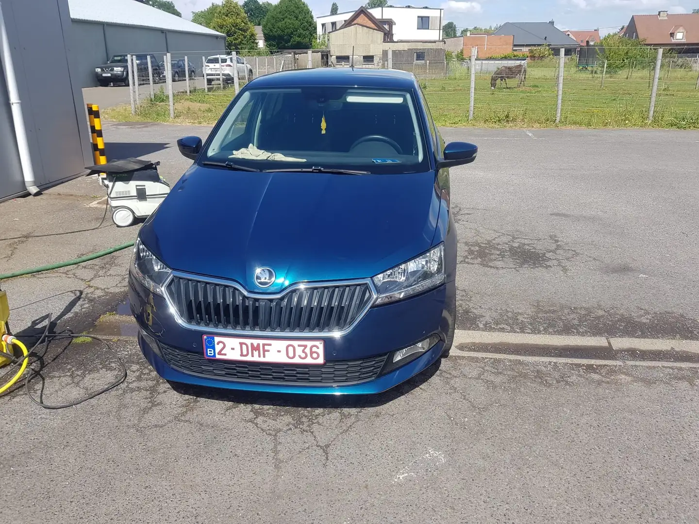 Skoda Fabia Fabia 1.0 TSI Clever BTW Recupereerbaar Blauw - 1