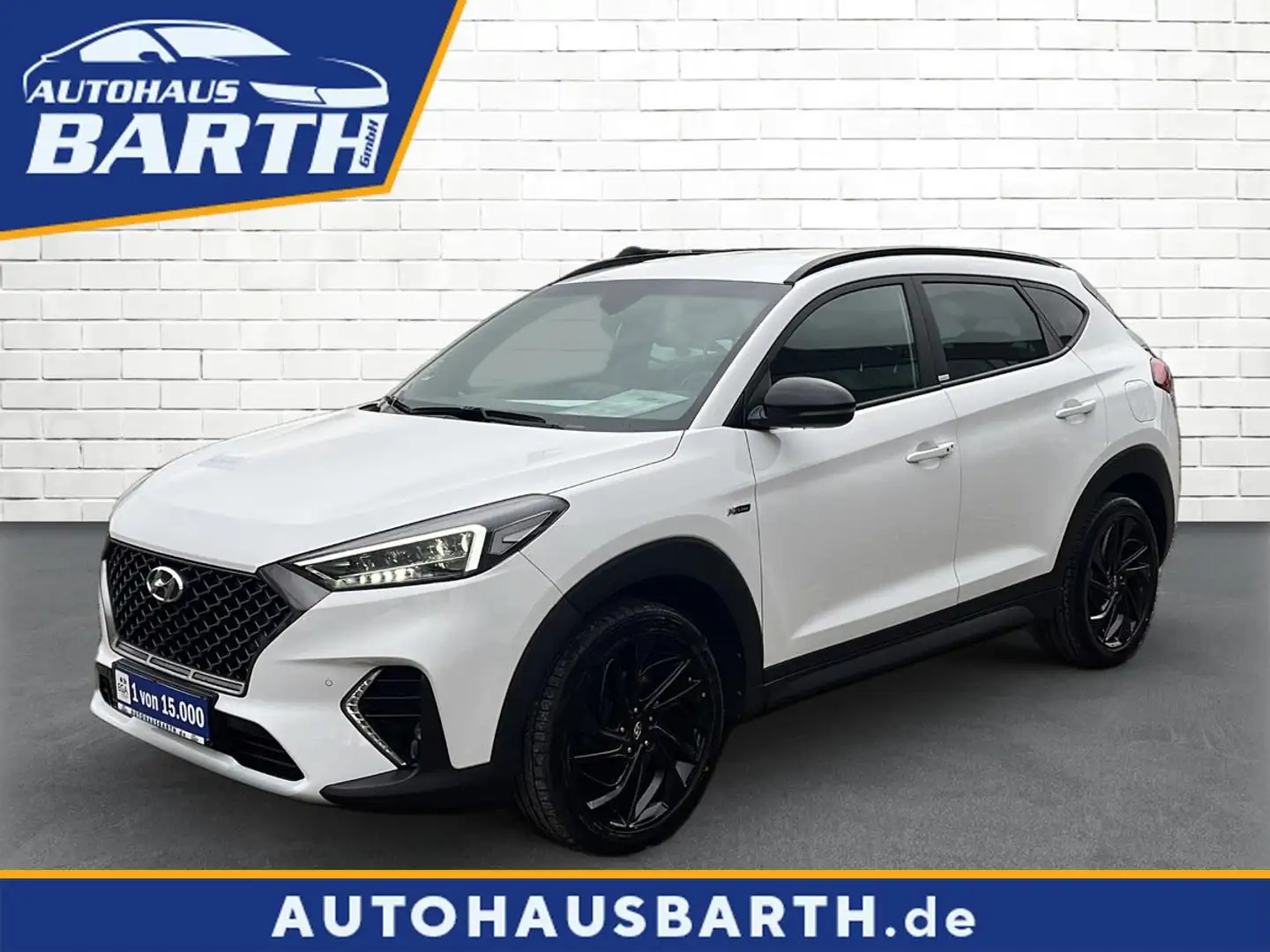 Hyundai TUCSON 1.6 N-Line 2WD *LED*DSG*Navi*SHZ*LRH* Blanc - 1