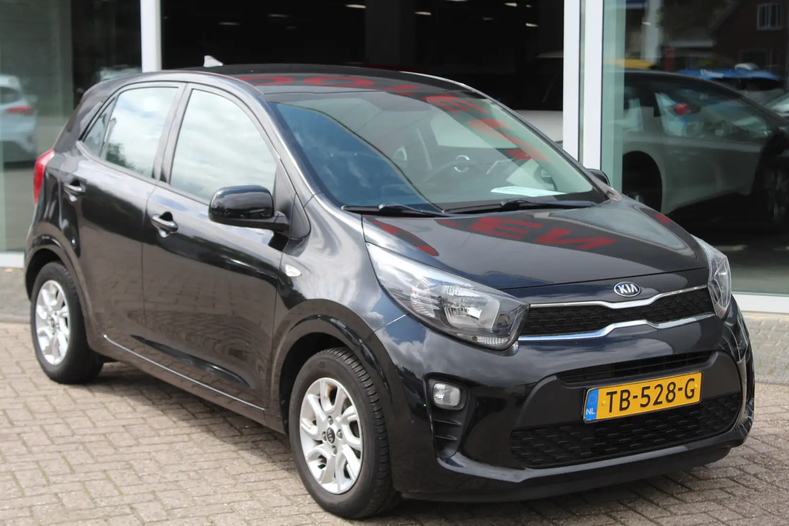 Kia Picanto 1.0 CVVT ComfortPlusLine Navigator Zwart - 2