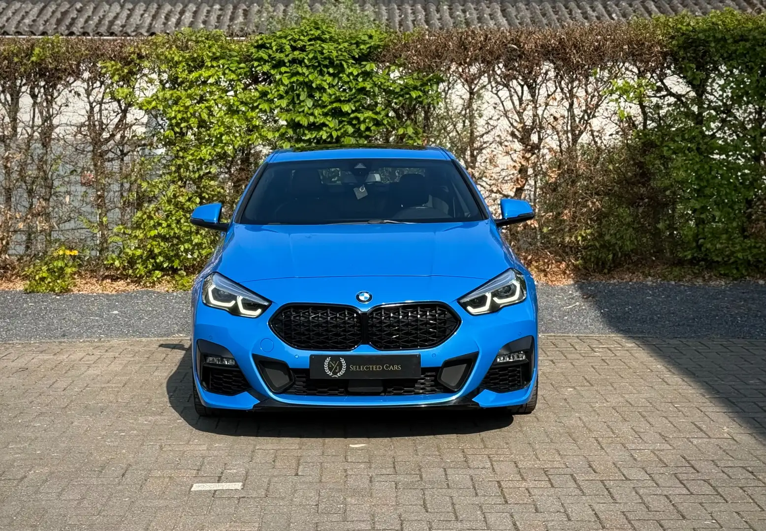 BMW 218 i Gran Coupé M-Sport*Toit Pano*Cuir*Led*Garanti Blauw - 2